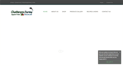 Desktop Screenshot of chattersonfarms.com