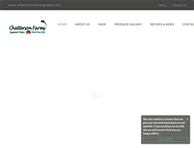 Tablet Screenshot of chattersonfarms.com